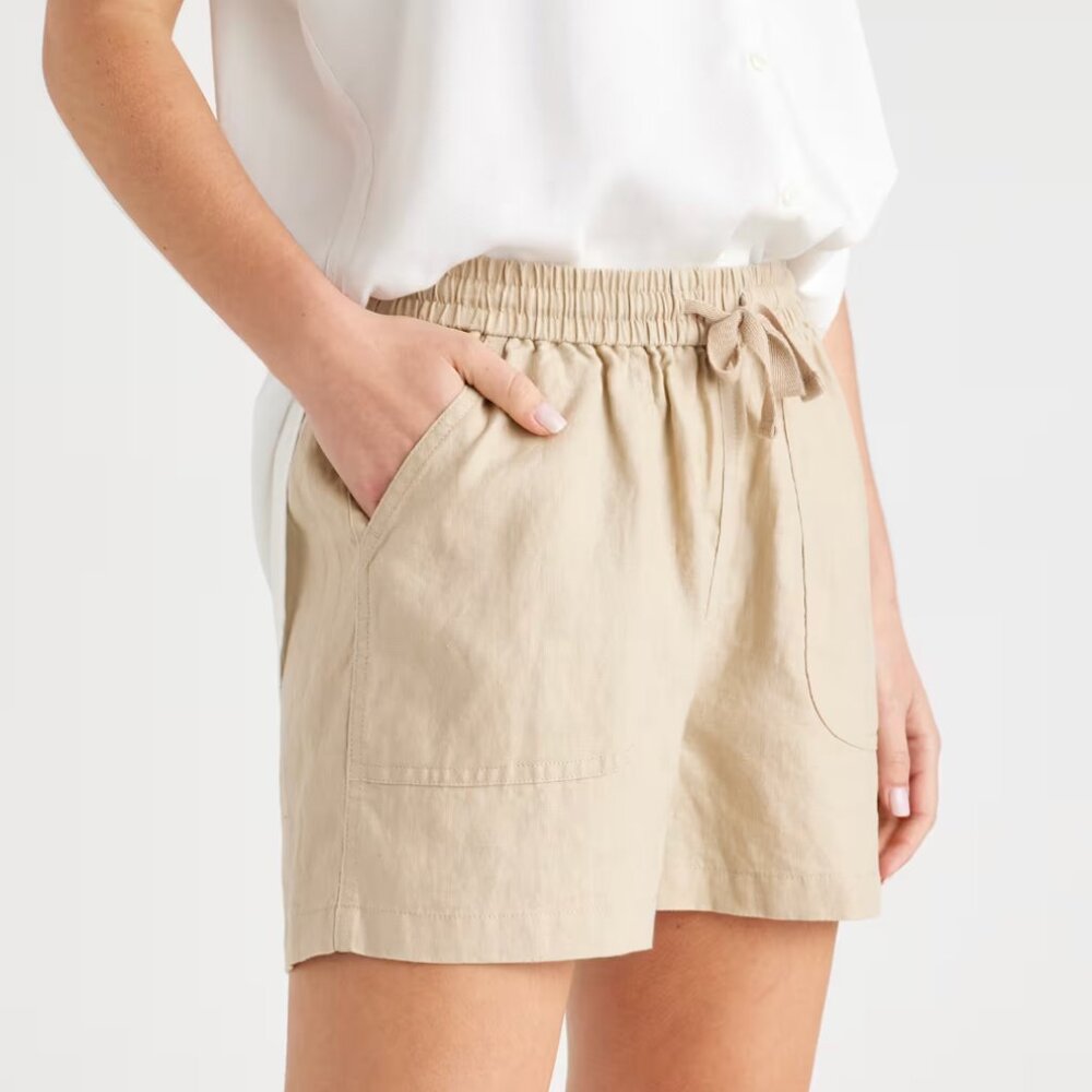 QUINCE 100% European Linen Shorts